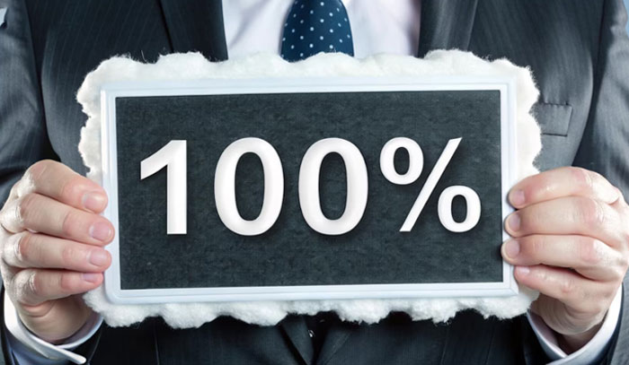 100 Satisfaction Guarantee